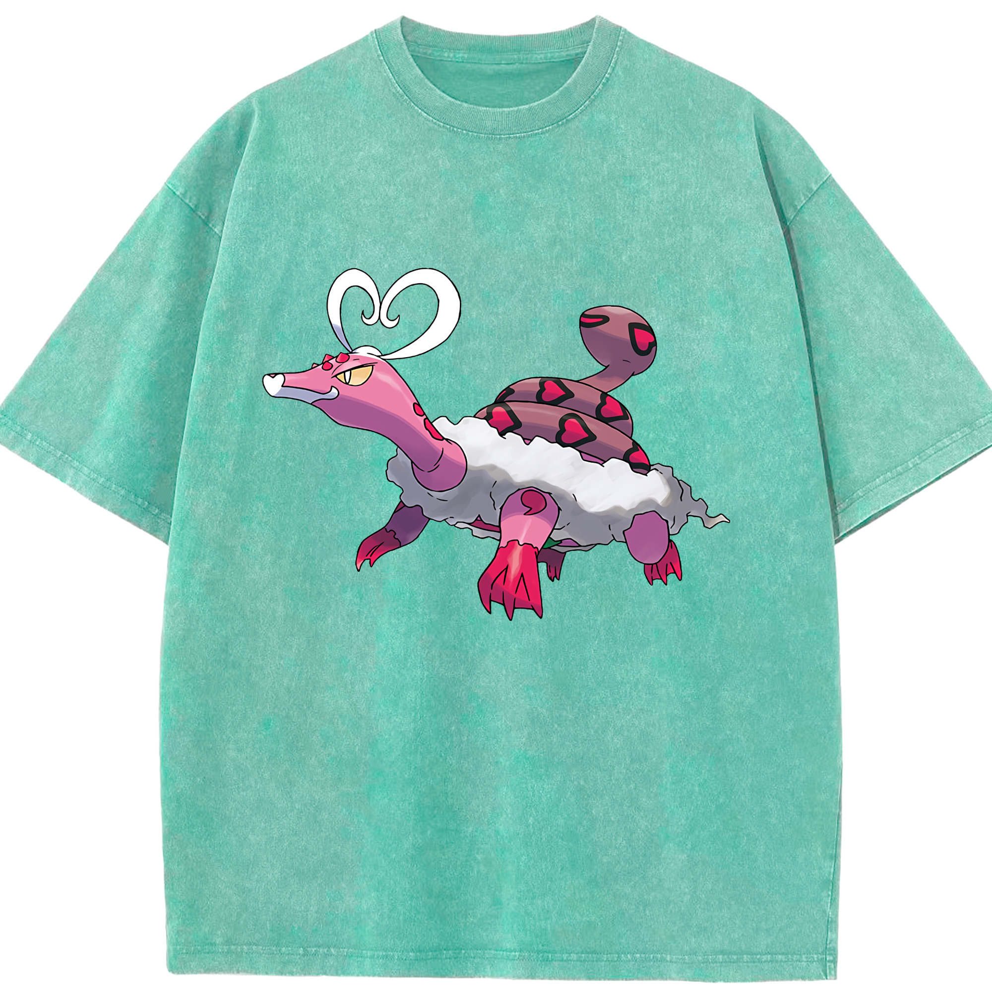 （画像用） ポケットモンスター Pokémon 綿100% ヴィンテージ風 半袖Tシャツ（フロントプリント）